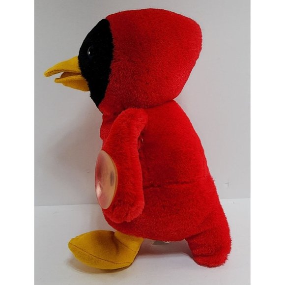 RARE HTF Animal Kingdom St Louis Cardinals Bird Plush Window Suction Cup Hands - Picture 5 of 10